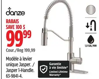 Canadian Tire Danze Jasper 1-Handle offer