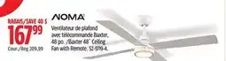 Canadian Tire NOMA Baxter 48˝ Ceiling Fan with Remote offer