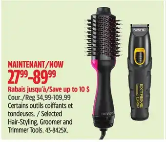 Canadian Tire Selected Hair-Styling, Groomer and Trimmer Tools offer