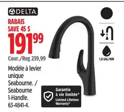 Canadian Tire DELTA Seabourne 1-Handle offer