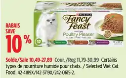 Canadian Tire Selected Wet Cat Food offer