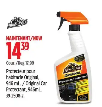 Canadian Tire Armor All Original Car Protectant offer