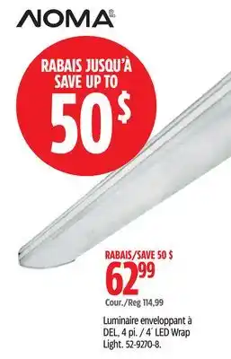 Canadian Tire Noma 4´ LED Wrap Light offer