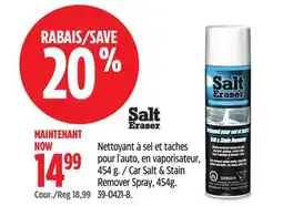 Canadian Tire Car Salt & Stain Remover Spray offer