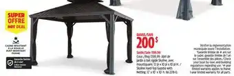 Canadian Tire Skyline Hard-Top Gazebo with Netting offer