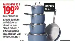 Canadian Tire O Naturel Ceramic PFAS-Free Non-Stick Cookset offer