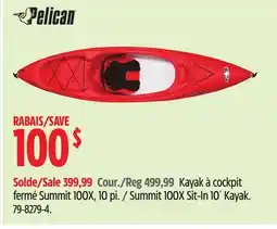 Canadian Tire Summit 100X Sit-In 10´ Kayak offer