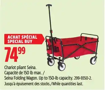 Canadian Tire Seina Folding Wagon offer