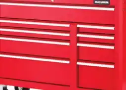 Canadian Tire MAXIMUM 47˝ 9-Drawer Tool Cabinet with Built-In Power Bar and USB offer