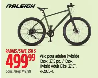 Canadian Tire Knox Hybrid Adult Bike, 27.5 offer