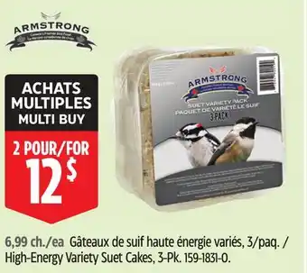 Canadian Tire Armstrong High-Energy Variety Suet Cakes offer