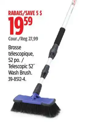 Canadian Tire SIMONIZ Telescopic 52˝ Wash Brush offer