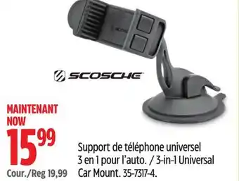 Canadian Tire Scosche 3-in-1 Universal Car Mount offer