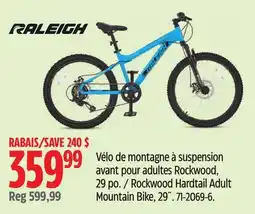 Canadian Tire RALEIGH Rockwood Hardtail Adult Mountain Bike offer