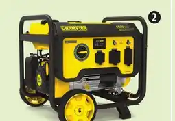 Canadian Tire Champion 3650W/4550W Portable Gas Generator offer