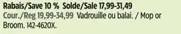 Canadian Tire Vileda Mop or Broom offer