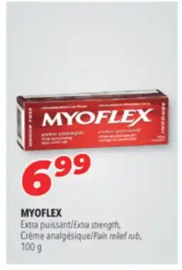 Familiprix MYOFLEX Extra strength Pain relief rub, 100 g offer