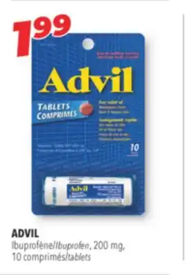 Familiprix Advil Mini-Gels ibuprofen tablets 10un offer