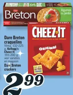 Marché Richelieu DARE BRETON CRAQUELINS | DARE BRETON CRACKERS offer