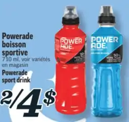 Marché Richelieu POWERADE BOISSON SPORTIVE | POWERADE SPORT DRINK offer