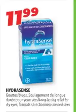 Familiprix HYDRASENSE Drops, Long-lasting relief for dry eyes offer