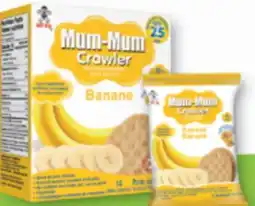 Familiprix BABY MUM-MUM or MUM-MUM CRAWLER, Selected snacks offer