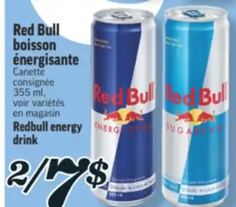 Marché Richelieu Red Bull boisson énergisante | Redbull energy drink offer