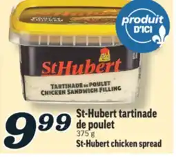 Marché Richelieu St-Hubert tartinade de poulet | St-Hubert chicken spread offer