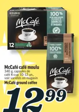 Marché Richelieu MCCAFÉ CAFÉ MOULU | MCCAFÉ GROUND COFFEE offer