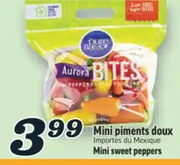 Marché Richelieu MINI PIMENTS DOUX PURE FLAVOR | PURE FLAVOR MINI SWEET PEPPERS offer