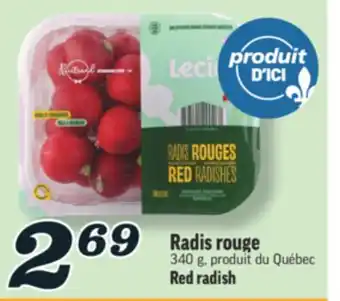 Marché Richelieu RADIS ROUGE | RED RADISH offer