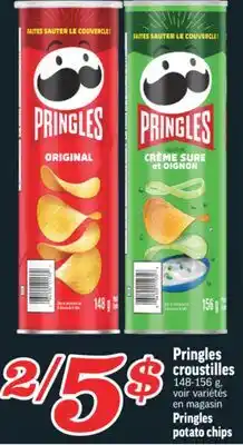 Marché Richelieu PRINGLES CROUSTILLES | PRINGLES POTATO CHIPS offer