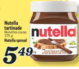 Marché Richelieu NUTELLA TARTINADE | NUTELLA SPREAD offer