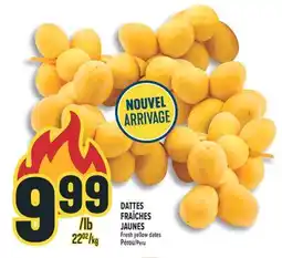 Marché Adonis DATTES FRAÎCHES JAUNES | FRESH YELLOW DATES offer