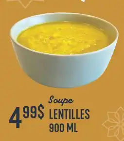 Marché Adonis SOUPE LENTILLES offer