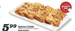 Marché Richelieu DANOISES À L'ÉRABLE | MAPLE DANISHES offer