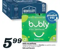 Marché Richelieu BUBLY EAU PÉTILLANTE | BUBLY SPARKLING WATER offer