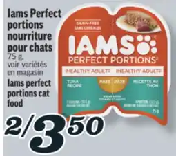 Marché Richelieu IAMS PERFECT PORTIONS NOURRITURE POUR CHATS | IAMS PERFECT PORTIONS CAT FOOD offer