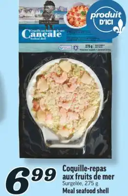 Marché Richelieu Coquille-repas aux fruits de mer | Meal seafood shell offer