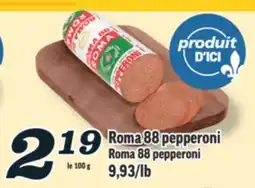 Marché Richelieu ROMA 88 PEPPERONI | ROMA 88 PEPPERONI offer