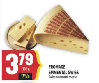 Marché Adonis FROMAGE EMMENTAL SWISS | SWISS EMMENTAL CHEESE offer