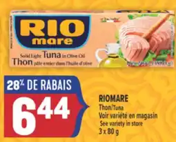 Marché Adonis RIOMARE Thon | Tuna offer