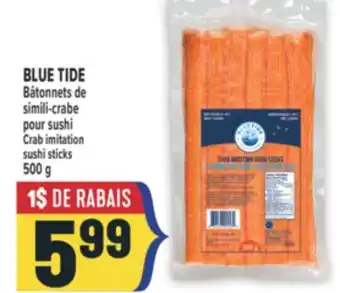 Marché Adonis BLUE TIDE Bâtonnets de simili-crabe pour sushi | Crab imitation sushi sticks offer