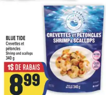 Marché Adonis BLUE TIDE CREVETTES ET PÉTONCLES | BLUE TIDE SHRIMP AND SCALLOPS offer