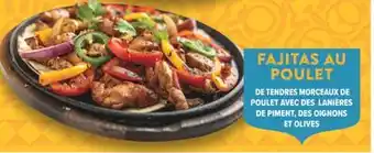 Marché Adonis FAJITAS AU POULET offer