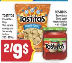 Marché Adonis TOSTITOS CROUSTILLES | CHIPS offer