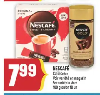 Marché Adonis NESCAFÉ CAFÉ | NESCAFÉ COFFEE offer