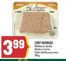 Marché Adonis CHEF GEORGES Rillettes ou terrine offer