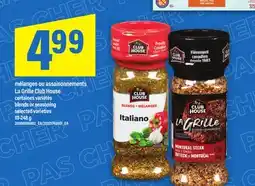 Maxi MÉLANGES OU ASSAISONNEMENTS LA GRILLE CLUB HOUSE | blends or seasoning, 111-248 g offer