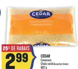 Marché Adonis CEDAR COUSCOUS offer